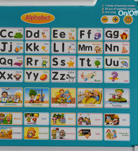 Educational toy board with musical and drawing features