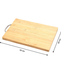 Bamboo board for cutting meat