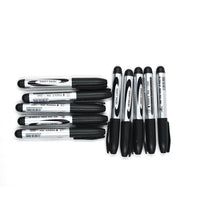 Black markers for school and office