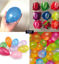 Multicolored water balloons packed for Holi celebration