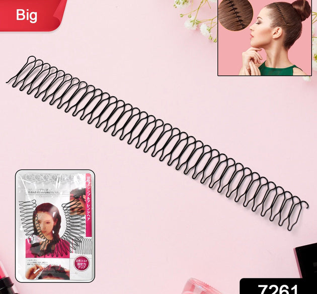 Big U Shape Hair Finishing Fixer Styling Tool for Women Girls 