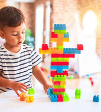 Small blocks toy set, gift pack for kids, block game.