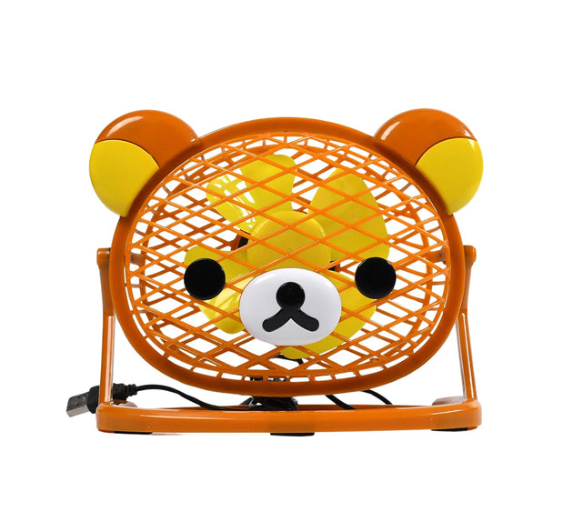 TEDDY BEAR PORTABLE FAN ADJUSTABLE USB FAN SUITABLE FOR HOME , OFFICE , CAR, & MULTI USE FAN