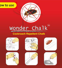 Pack of cockroach killer chalk.