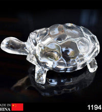 Feng Shui crystal tortoise for good luck and prosperity