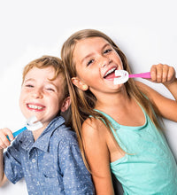 U-shaped toothbrush for easy and effective kids' brushing