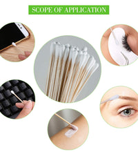 Biodegradable cotton swabs for cosmetics