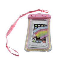 Zip lock mobile cover, waterproof and ideal for use underwater or in wet environments.