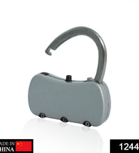 Resettable stainless steel combination padlock