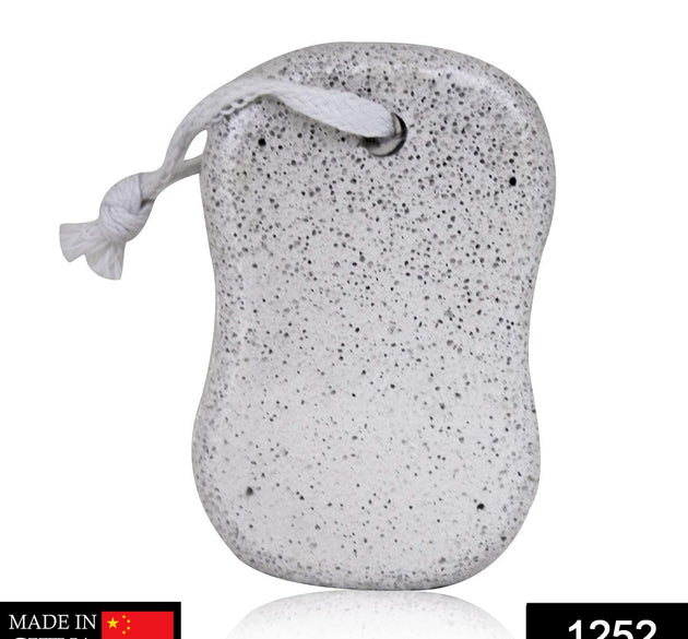 Oval shape foot scrubber stone for heels and feet