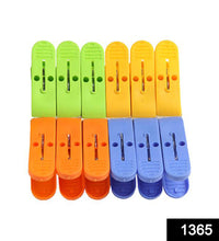 Multicolour plastic clips for secure cloth hanging.