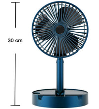 Silent Table Top Personal Fan for Bedside, Office Table (Battery Not Included)