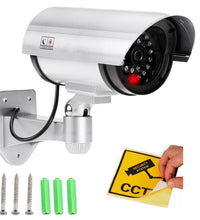 Outdoor dummy IR camera for security, looks realistic to deter potential intruders.