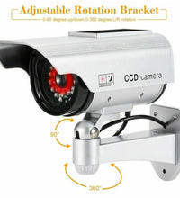 Fake CCTV camera with IR feature for outdoor use, adds a layer of security.