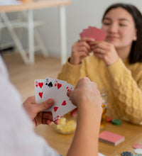 Flexible playing cards with high-definition print.