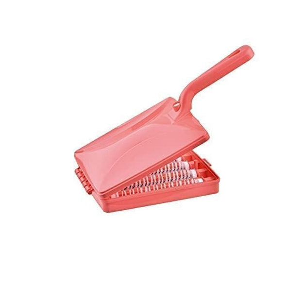 Plastic Handheld Carpet Roller Brush Cleaning with Dust Crumb Collector, Wet, and Dry Brush