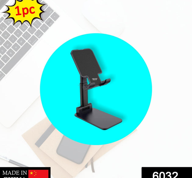 Foldable mobile stand with adjustable angles for hands-free use