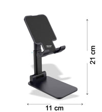 Compact foldable mobile stand for desks