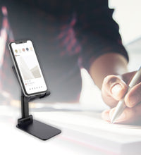 Foldable and portable mobile stand for easy use