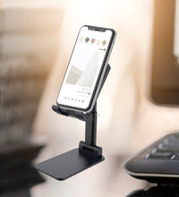 Mobile holder with adjustable angles for desk or table use