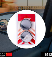 Adjustable convex rear view mirror, 2 pcs pack