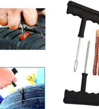 Comprehensive tyre repair kit for tubeless tyres