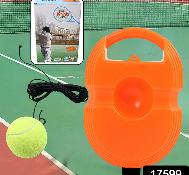 Tennis Trainer Rebound Ball with String, Convenient Tennis Training Gear, Tennis Practice Device Base for Kids Adults