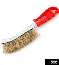 Metal cleaner wire brush for rust removal