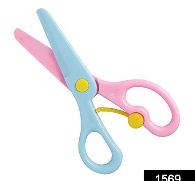 Kids Handmade Plastic Safety Scissors Safety Scissors