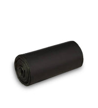 Small black garbage bag (17 x 19 inches) for waste disposal.