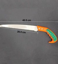 Pruning saw side view.