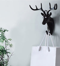 self-adhesive deer head hook for wall or door