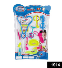 Kids' doctor play set with medical tools in multicolour