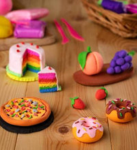 Creative moulds for dough clay in 5 colors, non-toxic pack of 6