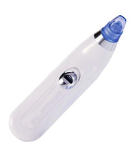 Whitehead and acne extractor with suction feature.