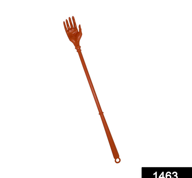 Plastic back scratcher, perfect for itching relief.