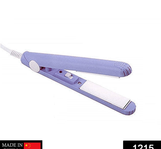 Beauty and Personal Care Professional Ceramic Plate Mini Hair Styler Straightener and Curler