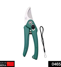 Heavy-duty stainless steel garden scissors for precise cutting