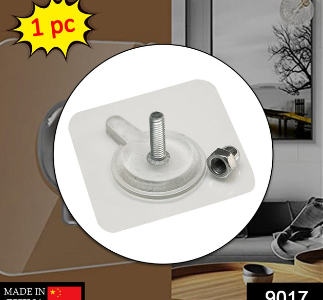 Adhesive screw wall hook for versatile hanging and organizing