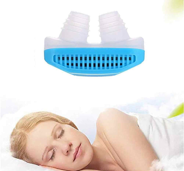 Anti-snoring nose clip and air purifier for better sleep