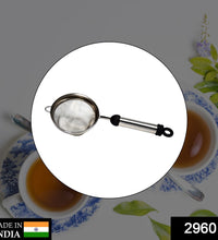 Stainless steel strainer for tea, juice, and soups