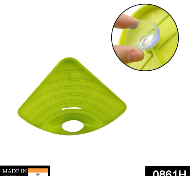 Corner sink strainer for kitchen waste