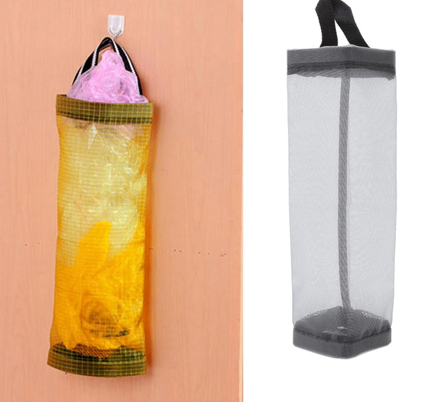 Hanging Waste Bag Holder, Garbage Bag Storage Bag, Widening Handle Hanging Sturdy for Store Garbage Bags Home Store Debris, Bedroom Large Capacity for Restaurant (1 Pc)