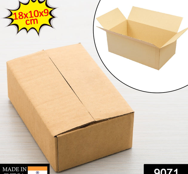 Brown packing box 18x10x9cm