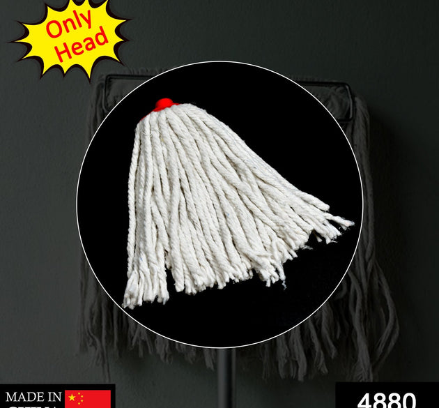 Mop head for cleaning dusty and wet floors.