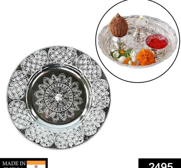 Decorative Pooja Thali set for rituals