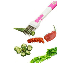 Efficient vegetable negi cutter, kitchen gadget