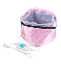 Nourishing heating cap for head spa