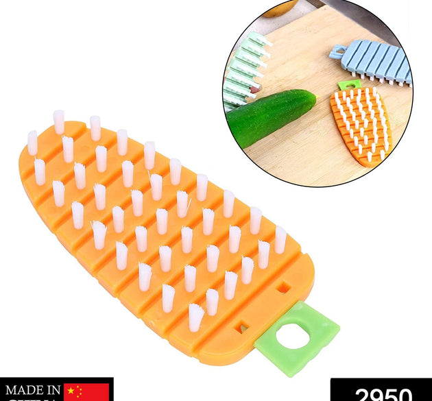 Vegetable Scrubbing Brush, Vegetable Scrubber Nonâ€‘Toxic Fruit Brush Carrot Shape Vegetable Brush for Potato for Vegetable