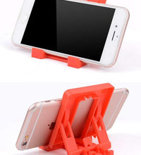 Adjustable mobile stand with foldable design